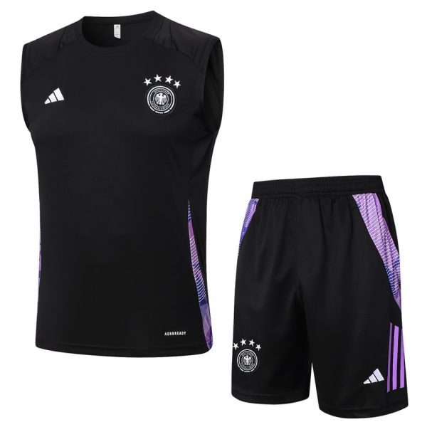 Debardeur Short Allemagne 2024 2025 Noir