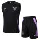 Debardeur Short Allemagne 2024 2025 Noir