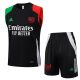 Debardeur Short Arsenal 2024 2025 Noir Fonc??