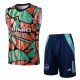 Debardeur Short Arsenal 2024 2025 Rouge Vert
