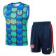 Debardeur Short Barca 2024 2025 Vert Bleu