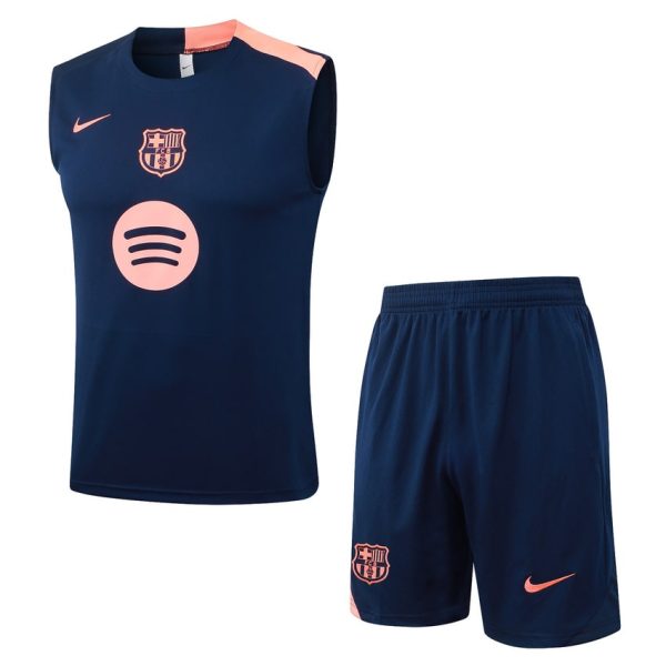 Debardeur Short Barca 2025 2026 Bleu Orange