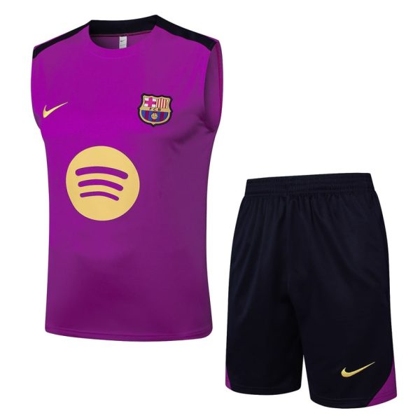 Debardeur Short Barca 2025 2026 Rose Fonc??