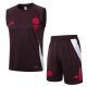 Debardeur Short Bayern Munich 2024 2025 Rouge Fonc??