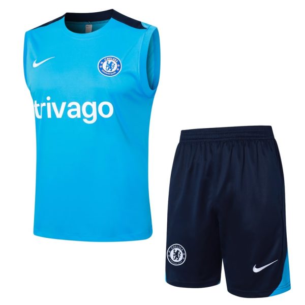 Debardeur Short Chelsea 2024 2025 Bleu Clair