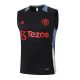 Debardeur Short Manchester United 2024 2025 Noir - Image 2