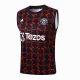 Debardeur Short Manchester United 2024 2025 Noir Rouge - Image 2