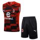 Debardeur Short Milan AC 2024 2025 Rouge Noir