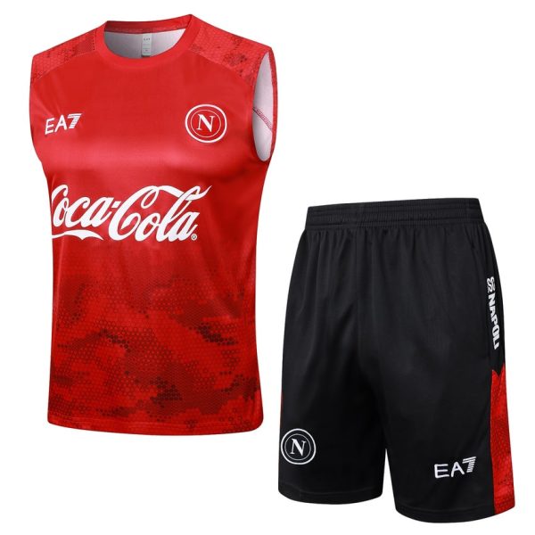 Debardeur Short Naples 2024 2025 Rouge