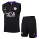 Debardeur Short PSG 2024 2025 Noir Violet