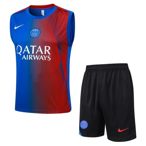 Debardeur Short PSG 2025 2026 Bleu Ciel