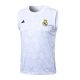 Debardeur Short Real Madrid 2024 2025 Blanc Motif - Image 2