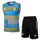 Debardeur Short Real Madrid 2024 2025 Bleu Vert