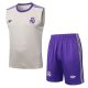 Debardeur Short Real Madrid 2025 2026 Beige Violet