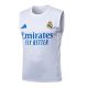 Debardeur Short Real Madrid 2025 2026 Blanc Bleu - Image 2