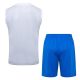 Debardeur Short Real Madrid 2025 2026 Blanc Bleu - Image 4