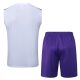 Debardeur Short Real Madrid 2025 2026 Blanc Violet - Image 4