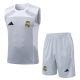 Debardeur Short Real Madrid 2025 2026 Gris Blanc