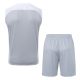 Debardeur Short Real Madrid 2025 2026 Gris Blanc - Image 4