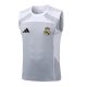 Debardeur Short Real Madrid 2025 2026 Gris Blanc - Image 2