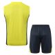 Debardeur Short Real Madrid 2025 2026 Jaune Clair - Image 4