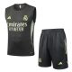Debardeur Short Real Madrid 2025 2026 Noir Jaune