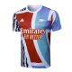 Ensemble Maillot Short Arsenal 2024 2025 Bleu Rouge - Image 2
