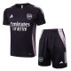 Ensemble Maillot Short Arsenal 2024 2025 Noir Rose