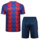 Ensemble Maillot Short Barca 2024 2025 Bleu Rouge - Image 4
