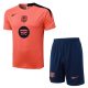 Ensemble Maillot Short Barca 2025 2026 Orange
