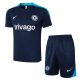 Ensemble Maillot Short Chelsea 2024 2025 Bleu Fonc??