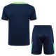 Ensemble Maillot Short Bresil 2024 2025 Bleu Fonc?? - Image 4