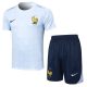 Ensemble Maillot Short Equipe de France 2024 2025 Blanc