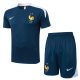 Ensemble Maillot Short Equipe de France 2024 2025 Bleu