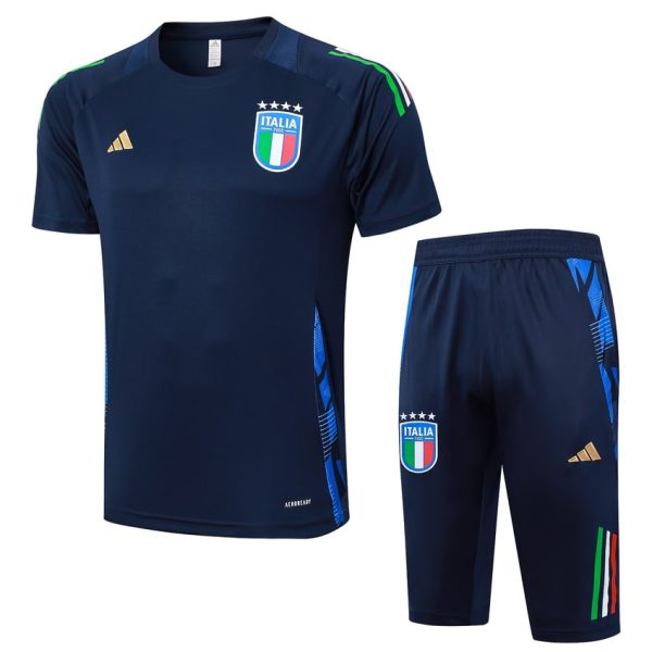 Ensemble Maillot Short Italie 2024 2025 Bleu