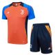 Ensemble Maillot Short Juventus 2024 2025 Orange
