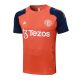 Ensemble Maillot Short Manchester United 2024 2025 Orange - Image 2