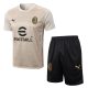 Ensemble Maillot Short Milan AC 2024 2025 Beige