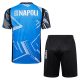 Ensemble Maillot Short Naples 2024 2025 Bleu Ciel - Image 4