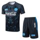 Ensemble Maillot Short Naples 2025 2026 Noir Motif