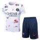 Ensemble Maillot Short PSG 2024 2025 Blanc