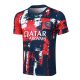 Ensemble Maillot Short PSG 2024 2025 Bleu Rouge - Image 2