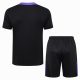 Ensemble Maillot Short PSG 2024 2025 Noir Violet - Image 4