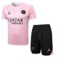 Ensemble Maillot Short PSG 2024 2025 Rose Clair