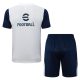 Ensemble Maillot Short PSG 2025 2026 Blanc Bleu - Image 4