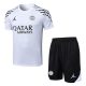 Ensemble Maillot Short PSG 2025 2026 Blanc Clair