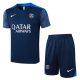 Ensemble Maillot Short PSG 2025 2026 Bleu Fonc??