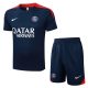 Ensemble Maillot Short PSG 2025 2026 Bleu Rouge