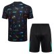 Ensemble Maillot Short Portugal 2024 2025 Noir Motif - Image 4