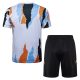 Ensemble Maillot Short Real Madrid 2024 2025 Blanc Tache - Image 4